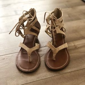 Lace Up Sandals